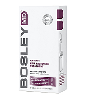 Bosley MD For Women Hair Regrowth Treatment 2% Dropper - Усилитель роста волос для женщин 2% 2*60 мл